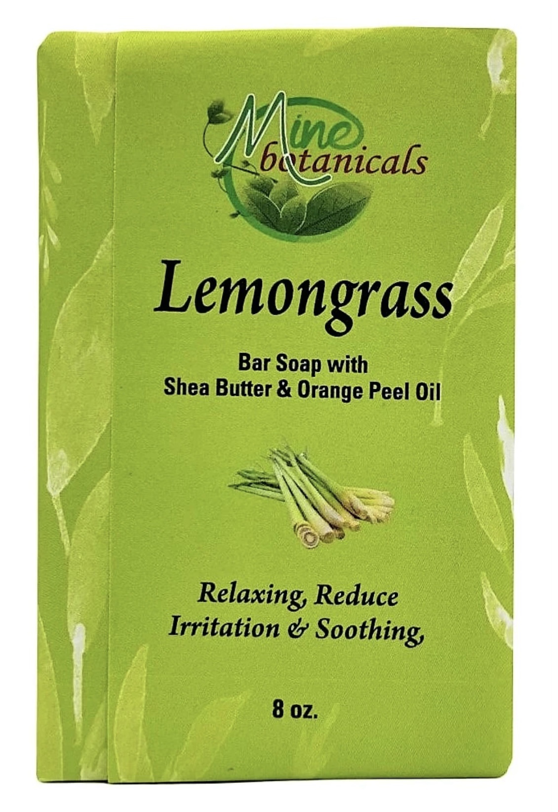 LEMONGRASS 
Bar soap with shea butter & orange Peel oil