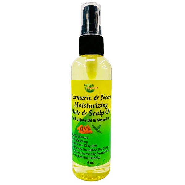 Turmeric & Neem 
Moisturizing Hair & Scalp Oil