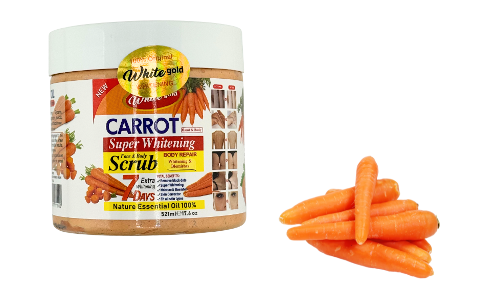 Carrot Super Whitening Face & Body Scrub