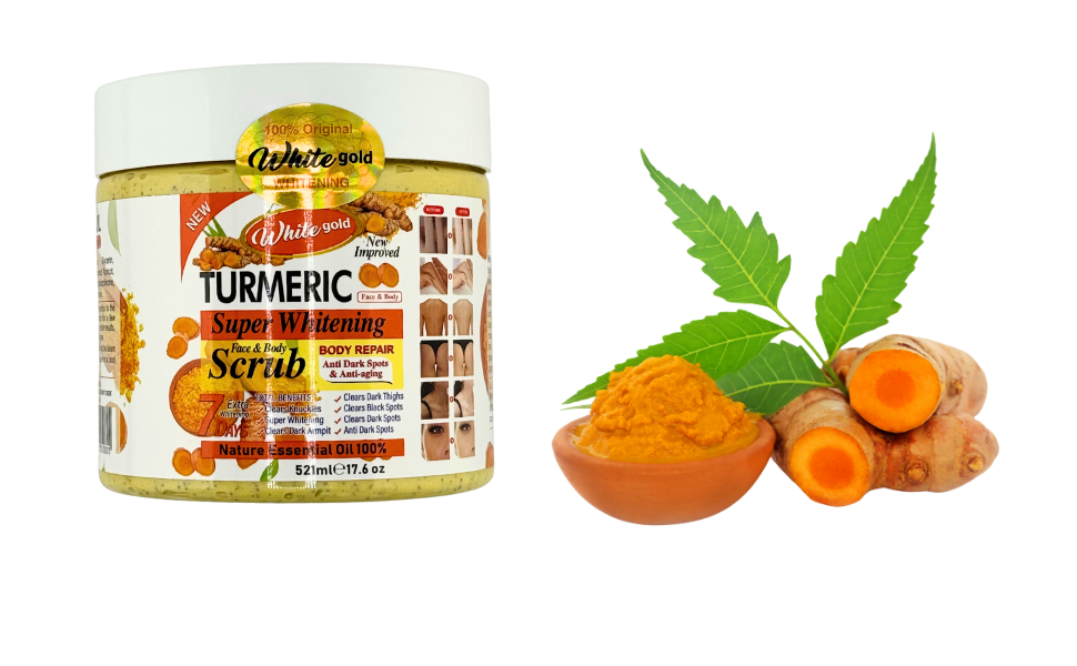 Turmeric Super Whitening Face & Body Scrub