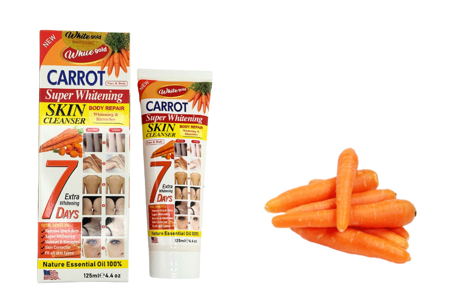 Carrot Super Whitening Skin Cleanser