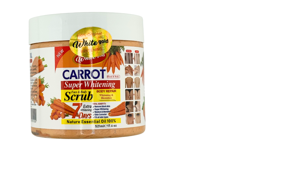 Carrot Super Whitening Face & Body Scrub - Image 2